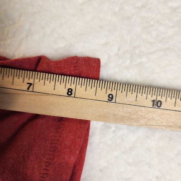 T Shirt Alternative Mens Large Red White Letters Soft Fabric - Picture 7 of 8